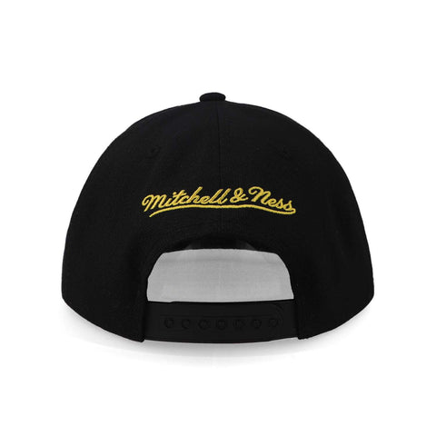 Gorra Mitchell & Ness NBA Core Basic Snap Warriors Negro Uni