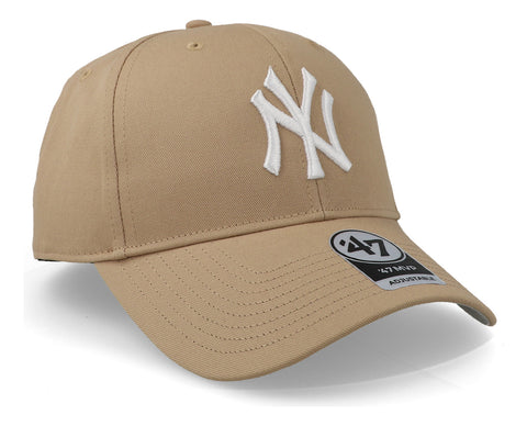Gorra '47 MLB Yankees Raised Basic MVP Khaki Unitalla