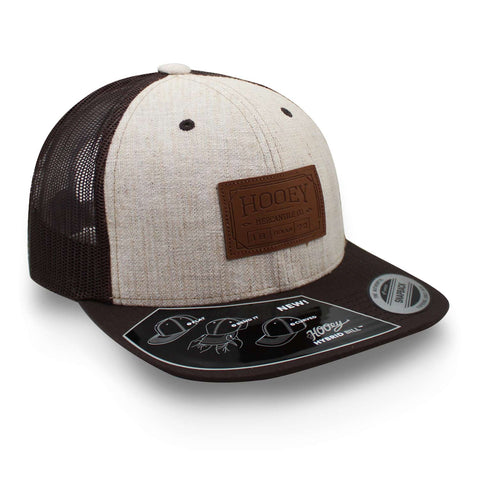 Gorra Hooey Midstates 6 Panel Trucker Beige Unitalla