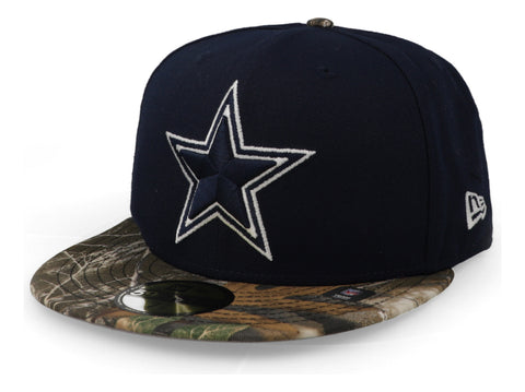 Gorra New Era 59 Fifty NFL Cowboys 19777 Camo Cerrado