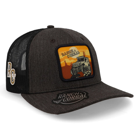 Gorra Ranch & Corral Off Road Adventure 11 Gris Uni