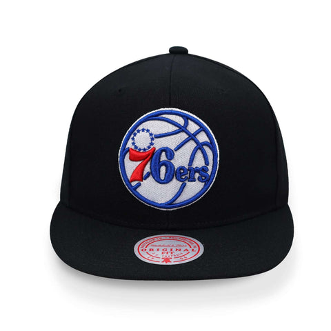 Gorra Mitchell & Ness NBA Core Basic 76ers Negro Unitalla