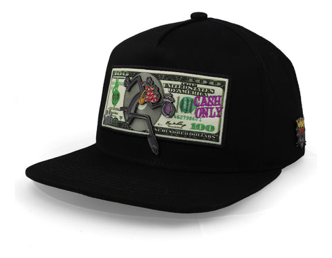 Gorra Cash Only Pantera Gris Dolares All Blk 1015 Unitalla