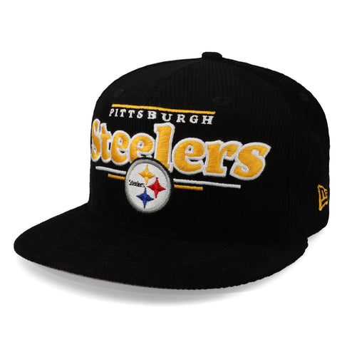 Gorra New Era 9 Fifty NFL Display Steelers Negro Unitalla