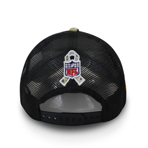 Gorra New Era 9 Forty NFL Seahawks Salute Service 22 Negro Unitalla