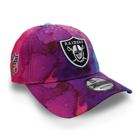 Gorra New Era 9 Twenty NFL Raiders Crucial Catch 22 Rosa Unitalla