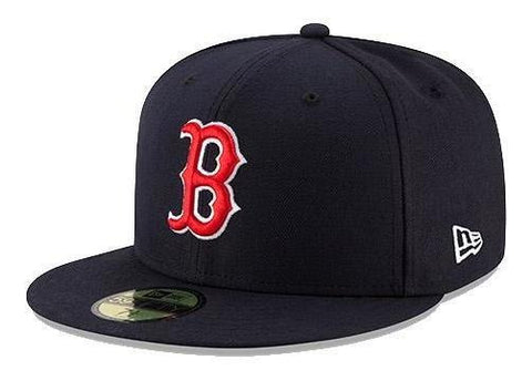 Gorra New Era 59 Fifty MLB Red Sox Ac Perf 2017 Azul Cerrada