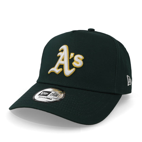 Gorra New Era 9Forty MLB Athletics Patch E Frame Verde
