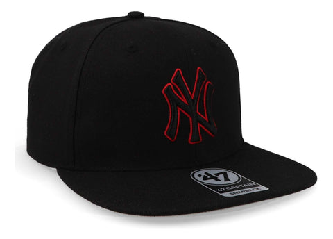 Gorra '47 MLB Yankees No Shot Captain Negro Unitalla