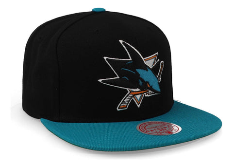 Gorra Mitchell & Ness Nhl Team 2 Tone 2.0 Sharks Azul Unital