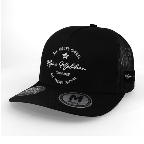 Gorra Ranch & Corral María Malibrán 19 Negro Unitalla