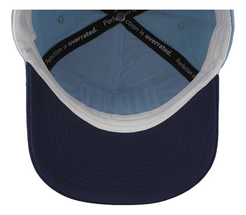 Gorra Overrated Over Happier Azul Unitalla