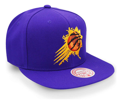 Gorra Mitchell & Ness NBA Suns Embroidery Glitch Morado