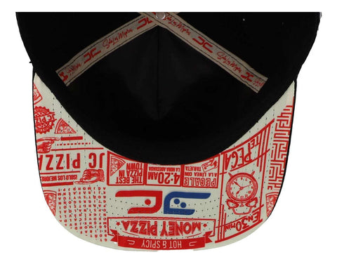 Gorra Jc Hats Modelo 1652 Jc Pizza Negro Unitalla