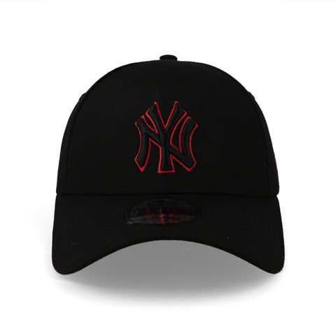 Gorra New Era 9 Forty MLB Yankees Team Outline Negro Unitalla