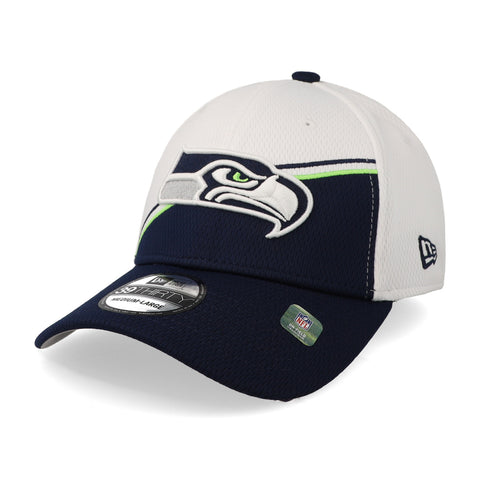 Gorra New Era 39 Thirty NFL Seahawks Sideline 23 Cerrada