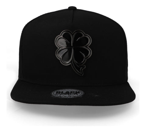 Gorra Jc Hats 2167 Trebol Black On Black Unitalla