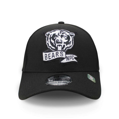 Gorra New Era 39 Thirty NFL Bears Sideline 22 Negro Cerrada