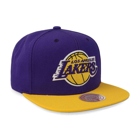 Gorra Mitchell & Ness NBA Lakers Team 2 Tone Snap Purpura