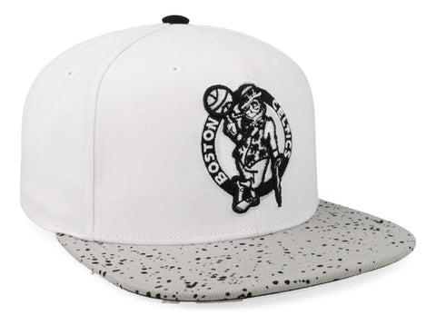 Gorra Mitchell & Ness NBA Celtics Cement Top Gris Unitalla