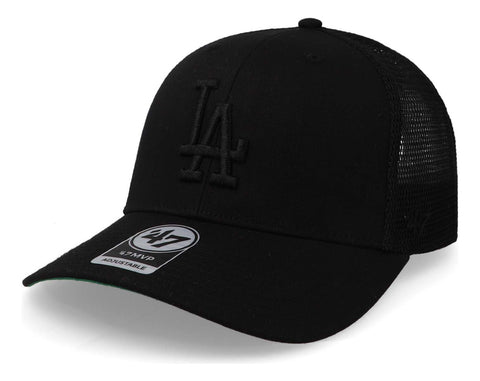 Gorra '47 MLB Dodgers Branson MVP Mesh Negro Unitalla