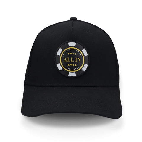 Gorra All In Pilot Trucker Negro Unitalla