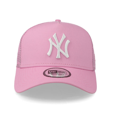 Gorra New Era 9 Forty MLB Yankees Trucker Rosa Claro Unitalla