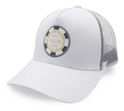 Gorra All In Pilot Trucker Blanco Unitalla