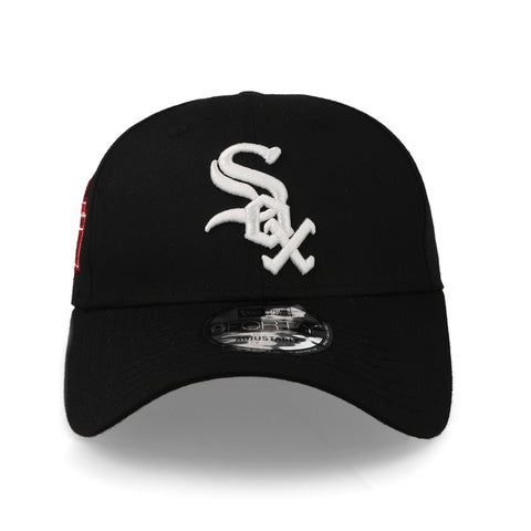 Gorra New Era 9 Forty MLB White Sox Patch Negro Unitalla
