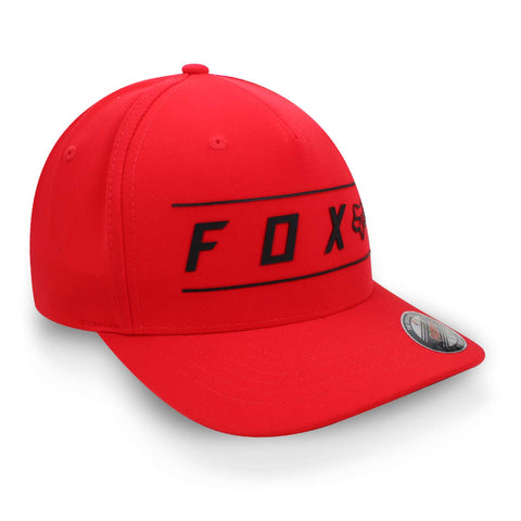 Gorra Fox Flexfit Pinnacle Rojo 28992 Cerrada