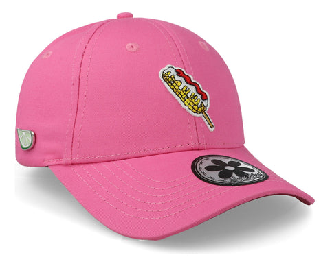 Gorra Jc Hats Elote Lover 2259 Curve Rosa Unitalla
