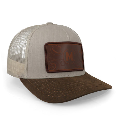 Gorra Ranch & Corral María Malibrán 24 Gris/Café Unitalla