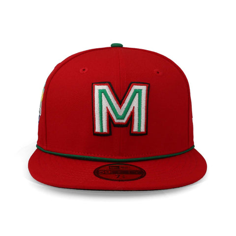 Gorra New Era  59 Fifty México Serie del Caribe Away 24 Rojo
