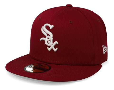 Gorra New Era 59 Fifty MLB White Sox League Essential Vino