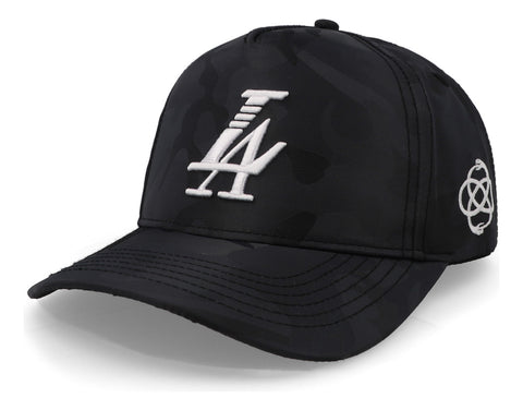 Gorra Reference Paradise La Black Camo Ref500 Negro Unitalla
