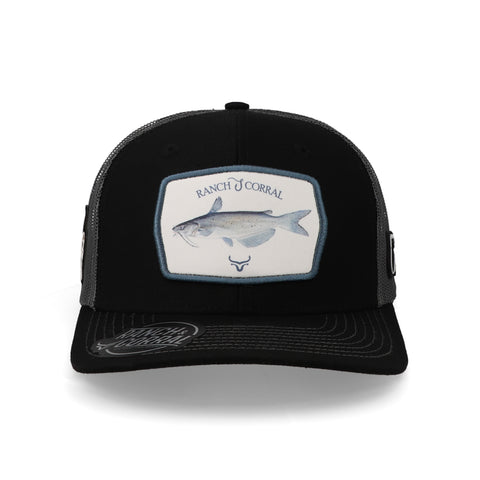Gorra Ranch & Corral Catfish Rcfs11 Negro Unitalla