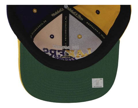 Gorra Mitchell & Ness NBA Lakers Pinwheel Amarillo