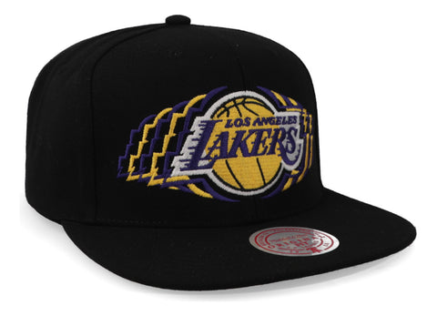 Gorra Mitchell & Ness Nba Team Vibes Snapback Lakers Negro U