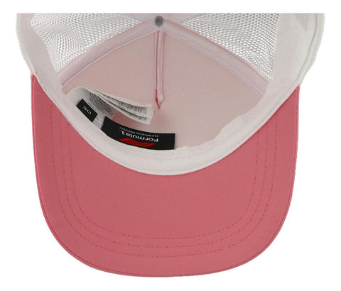 Gorra Formula 1 Fw Pastel Miami Trucker Rosa Pastel Unitalla
