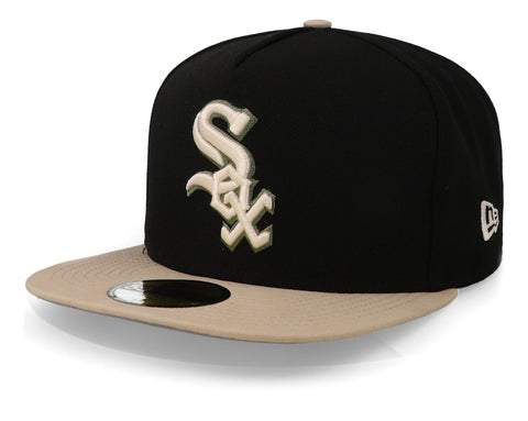 Gorra New Era 59 Fifty MLB White Sox Canvas A-Frame 19668 Cerrada