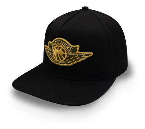 Gorra Gc Brothers Negro/dorado Unitalla