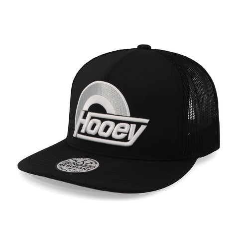 Gorra Hooey Suds Black 6 Panel Trucker Logo Negro Uni