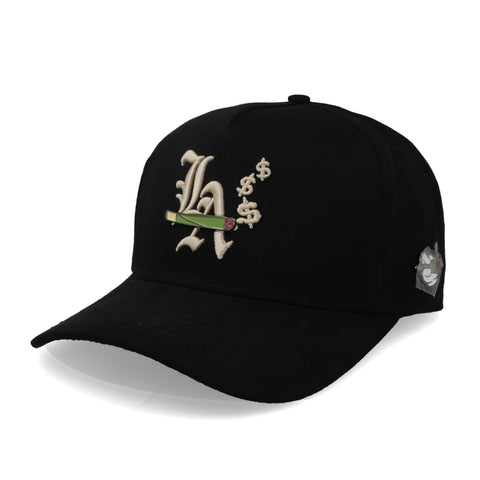 Gorra Cash Only LA Smoke Porro In White 1034 Unitalla