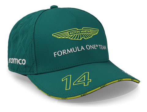 Gorra Aston Martin Rp Alonso Team Verde Unitalla