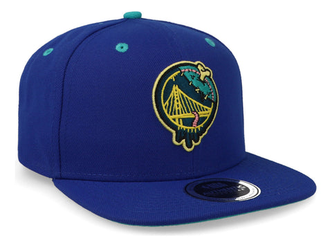 Gorra Fex Zombie Squad Nba Golden State Azul Unitalla
