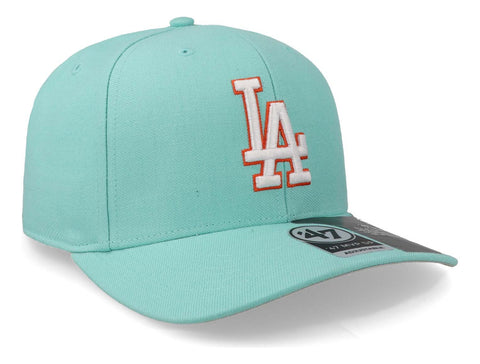 Gorra '47 MLB Dodgers No Shot MVP Turquesa Unitalla