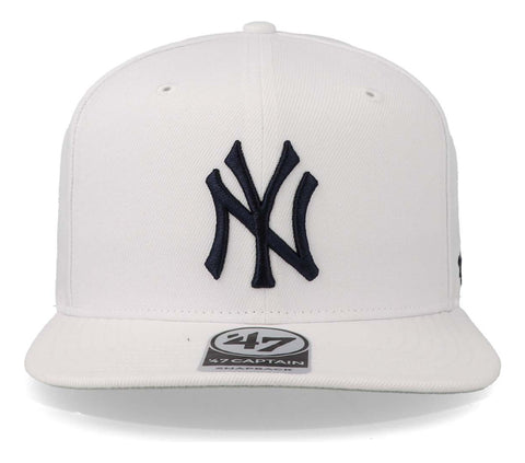 Gorra '47 MLB Yankees No Shot Captain Wool Blanco Unitalla