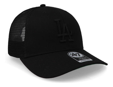 Gorra '47 MLB Dodgers Branson MVP Mesh Negro Unitalla