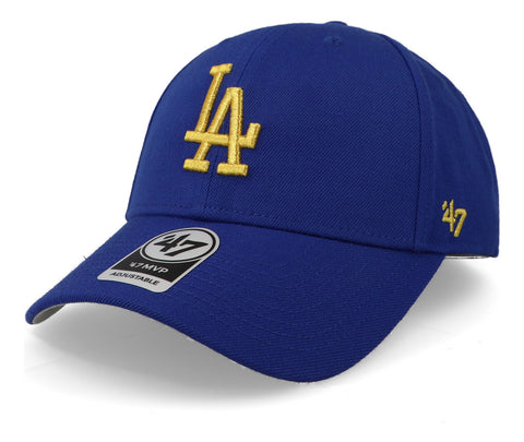Gorra '47 MLB Dodgers Metallic Snap MVP Royal Azul Unitalla