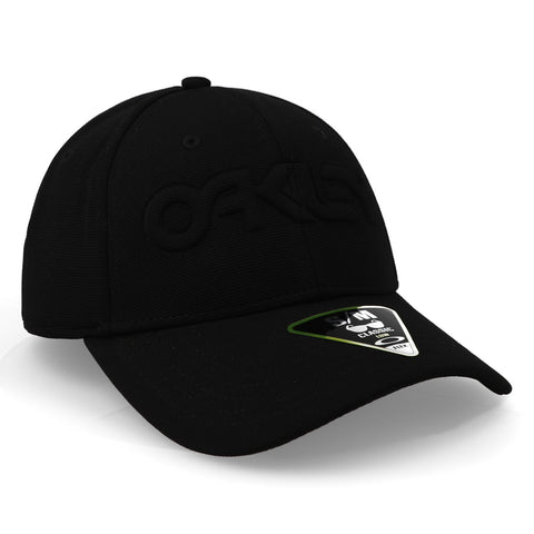 Gorra Oakley 6 Panel Stretch Hat Embossed Negro Cerrado